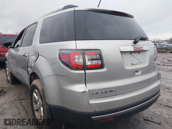 2015 GMC Acadia SLE with VIN 1GKKRNED7FJ226521, listed as a IAAI auction lot 41647712 with 137,554 mi miles and . Bid and sale history available at DreamBid. Image 3.