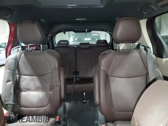 2023 Toyota Sienna Platinum with VIN 5TDESKFC4PS100896, listed as a Copart auction lot 50958935 with 15,075 mi miles and Salvage Title. Bid and sale history available at DreamBid. Image 10.