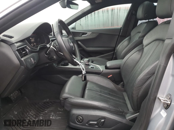 2018 Audi A5 Sportback Premium Plus with VIN WAUENCF59JA051095, listed as a Copart auction lot 73625583 with 66,170 mi miles. Bid and sale history available at carsss.com. Image 7.