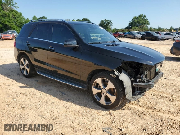 2016 Mercedes-Benz GLE 350 with VIN 4JGDA5JB4GA757172, listed as a Copart auction lot 60848325 with 128,673 mi miles and Salvage title. Bid and sale history available at DreamBid. Image 4.