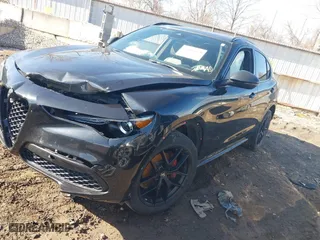 2020 Alfa Romeo Stelvio Ti with VIN ZASPAKBN6L7C74788, listed as a IAAI auction lot 41488069 with 1 mi miles. Bid and sale history available at carsss.com. Image 17.