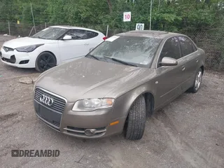 2006 Audi A4 2.0T with VIN WAUDF78E16A015762, listed as a IAAI auction lot 42144369 with 107,403 mi miles. Bid and sale history available at carsss.com. Image 2.