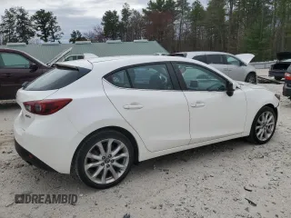 2014 Mazda 3 S Touring with VIN JM1BM1L33E1185784, listed as a Copart auction lot 53609135 with 67,043 mi miles and Clean Title. Bid and sale history available at DreamBid. Image 3.