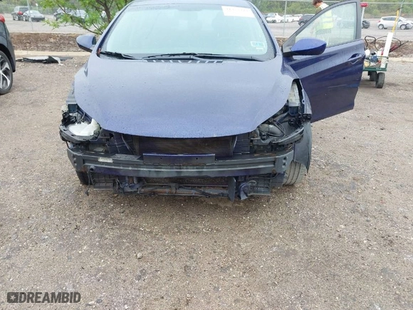 2012 Hyundai Elantra Limited with VIN 5NPDH4AE2CH110910, listed as a IAAI auction lot 41973419 with 156,547 mi miles. Bid and sale history available at carsss.com. Image 6.