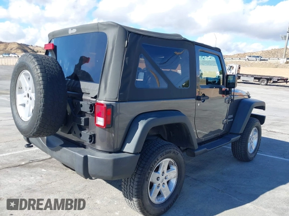 2018 Jeep Wrangler Sport S with VIN 1C4GJWAGXJL904903, listed as a IAAI auction lot 41504471 with 70,693 mi miles and . Bid and sale history available at DreamBid. Image 4.