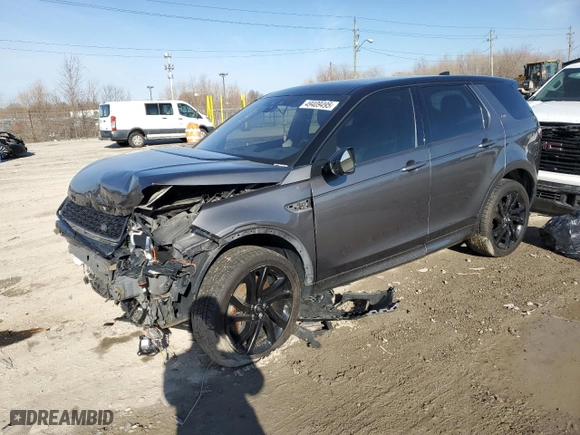 2018 Land Rover Discovery Sport HSE Luxury with VIN SALCT2SX3JH738350, listed as a Copart auction lot 49409495 with 0 mi miles and Salvage Title. Bid and sale history available at carsss.com. Image 1.
