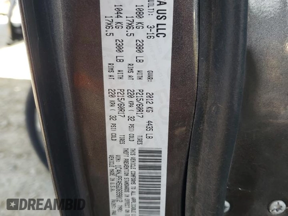 2016 Jeep Patriot Latitude z VIN 1C4NJPFA5GD699012, wystawiony jako Copart lot #55555095 z przebiegiem 82 643 mil mil oraz Szkoda całkowita • Salvage title. Historia ofert i sprzedaży dostępna na DreamBid. Obrazek 14.