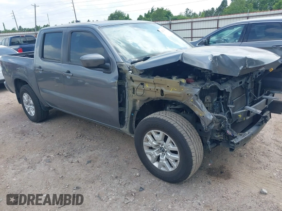 2022 Nissan Frontier SV with VIN 1N6ED1EJ9NN652592, listed as a IAAI auction lot 42333236 with 66,434 mi miles and . Bid and sale history available at DreamBid. Image 1.