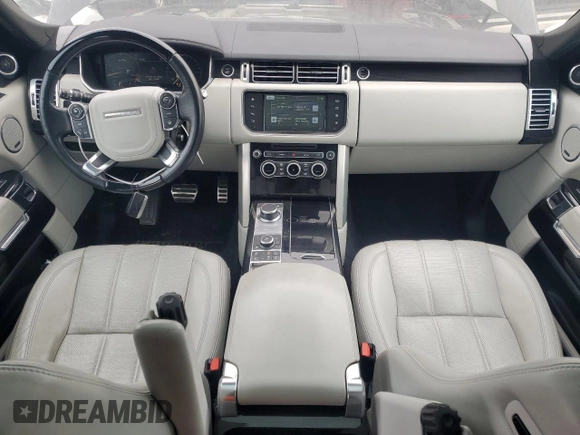 2016 Land Rover Range Rover Supercharged с VIN SALGS2EFXGA301986, выставлен на аукционе Copart как лот 46297765 с пробегом 81 247 миль миль и Чистый • Clean title. История ставок и продаж доступна на DreamBid. Изображение 8.