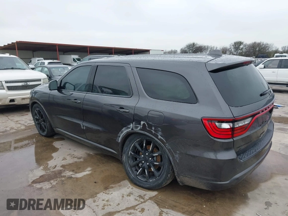 2018 Dodge Durango R/T with VIN 1C4SDJCT4JC341443, listed as a IAAI auction lot 41538154 with 88,030 mi miles and . Bid and sale history available at DreamBid. Image 3.