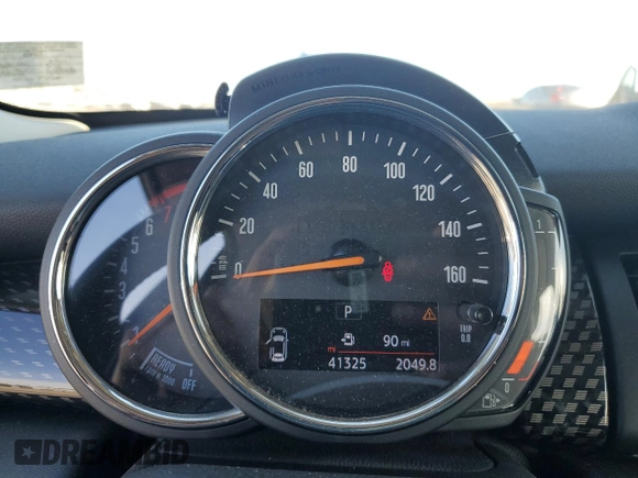 2019 MINI Hardtop 4 Door Cooper S with VIN WMWXU3C56K2H88799, listed as a Copart auction lot 46573645 with 41,325 mi miles and Salvage title. Bid and sale history available at DreamBid. Image 9.