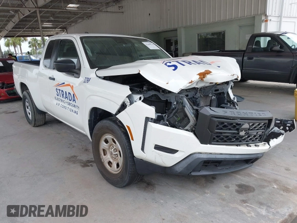 2022 Nissan Frontier S with VIN 1N6ED1CL4NN672429, listed as a IAAI auction lot 42400328 with 46,824 mi miles and . Bid and sale history available at DreamBid. Image 1.