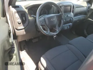 2022 Chevrolet Silverado 1500 Custom with VIN 1GCPABEK3NZ535764, listed as a Copart auction lot 53721735 with Not Provided miles and Salvage Title. Bid and sale history available at DreamBid. Image 8.
