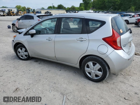 2015 Nissan Note S with VIN 3N1CE2CP5FL405093, listed as a Copart auction lot 54989115 with 129,031 mi miles and Salvage Title. Bid and sale history available at DreamBid. Image 2.