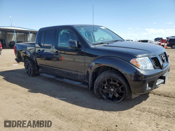 2021 Nissan Frontier SV with VIN 1N6ED0EBXMN716155, listed as a Copart auction lot 56587325 with 39,100 mi miles and Salvage title. Bid and sale history available at DreamBid. Image 4.