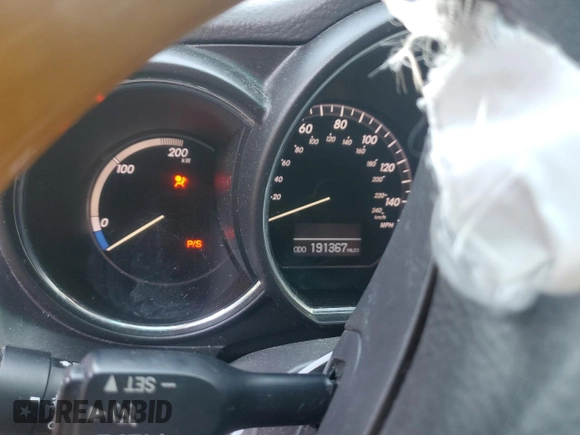 2008 Lexus RX 400h with VIN JTJHW31UX82068789, listed as a Copart auction lot 47590435 with 191,367 mi miles and Salvage Title. Bid and sale history available at DreamBid. Image 9.