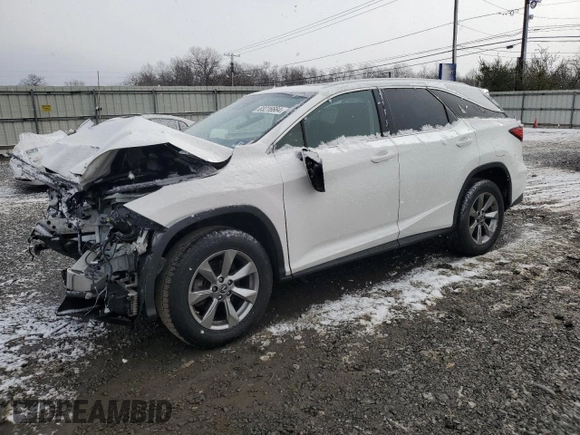2019 Lexus RX 350L Premium with VIN JTJDZKCAXK2020347, listed as a Copart auction lot 83216684 with 74,216 mi miles and Salvage title. Bid and sale history available at DreamBid. Image 1.