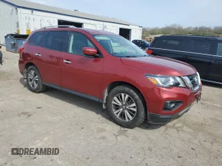 2017 Nissan Pathfinder SL with VIN 5N1DR2MM7HC903543, listed as a Copart auction lot 54756485 with 127,723 mi miles and Clean Title. Bid and sale history available at carsss.com. Image 4.
