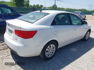 2013 Kia Forte EX with VIN KNAFU4A23D5726320, listed as a IAAI auction lot 42075154 with 160,416 mi miles. Bid and sale history available at carsss.com. Image 4.