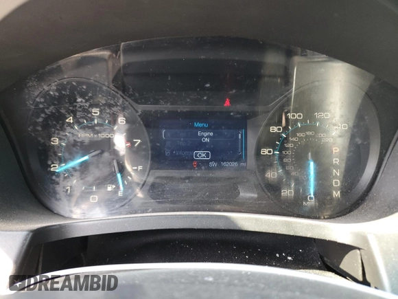 2015 Ford Explorer with VIN 1FM5K7B89FGA33490, listed as a Copart auction lot 53654165 with 162,026 mi miles and Salvage title. Bid and sale history available at DreamBid. Image 9.