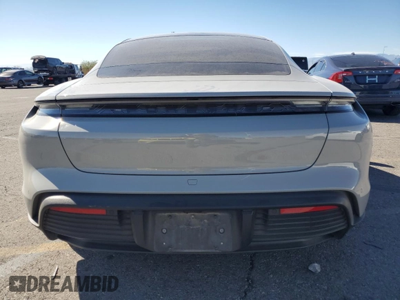 2022 Porsche Taycan with VIN WP0AA2Y17NSA15457, listed as a Copart auction lot 79579094 with 25,515 mi miles and Salvage title. Bid and sale history available at DreamBid. Image 6.