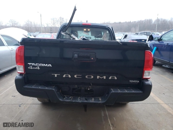 2016 Toyota Tacoma SR with VIN 5TFSX5EN6GX042325, listed as a Copart auction lot 84464864 with 54,235 mi miles and Salvage Title. Bid and sale history available at carsss.com. Image 6.