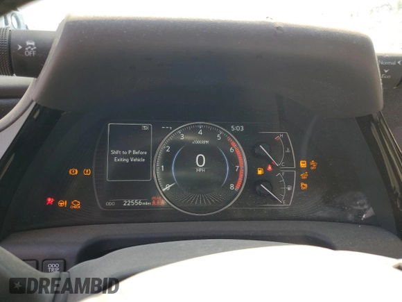 2023 Lexus ES 350 z VIN 58ADZ1B10PU155223, wystawiony jako Copart lot #58159775 z przebiegiem 22 556 mil mil oraz Szkoda całkowita • Salvage title. Historia ofert i sprzedaży dostępna na DreamBid. Obrazek 9.