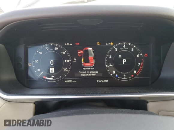 2018 Land Rover Range Rover Sport HSE with VIN SALWR2RV1JA400079, listed as a Copart auction lot 42211575 with 85,631 mi miles and Clean Title. Bid and sale history available at carsss.com. Image 9.
