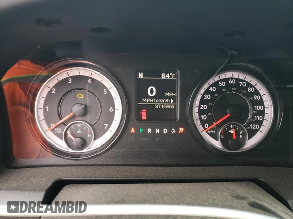 2019 Ram 1500 SLT z VIN 1C6RR6TT8KS693548, wystawiony jako Copart lot #54492385 z przebiegiem 37 156 mil mil oraz Szkoda całkowita • Salvage title. Historia ofert i sprzedaży dostępna na DreamBid. Obrazek 9.