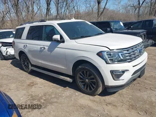 2019 Ford Expedition Limited with VIN 1FMJU2AT0KEA48449, listed as a IAAI auction lot 41754803 with 91,502 mi miles. Bid and sale history available at carsss.com. Image 1.