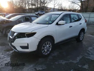 2018 Nissan Rogue SV with VIN KNMAT2MV3JP598221, listed as a Copart auction lot 43528715 with Not Provided miles and Salvage Title. Bid and sale history available at carsss.com. Image 1.