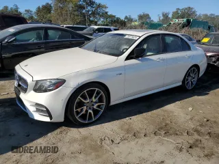 2017 Mercedes-Benz E-Class AMG E 43 with VIN WDDZF6EB9HA268771, listed as a Copart auction lot 75073624 with 161,080 mi miles and Clean Title. Bid and sale history available at carsss.com. Image 1.