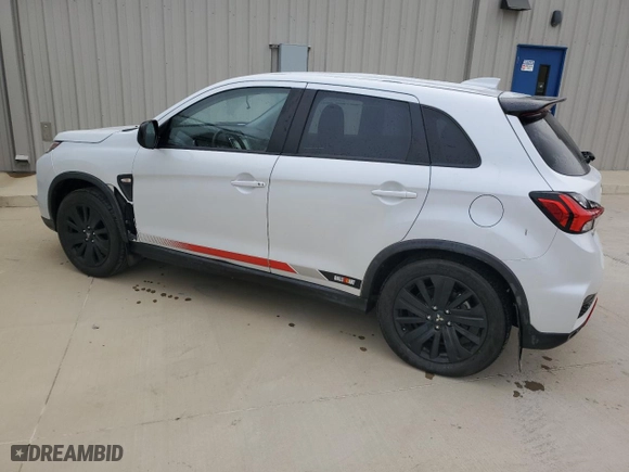 2024 Mitsubishi Outlander Sport S with VIN JA4ARUAU6RU020515, listed as a Copart auction lot 49159735 with 9,732 mi miles and Clean Title. Bid and sale history available at carsss.com. Image 2.