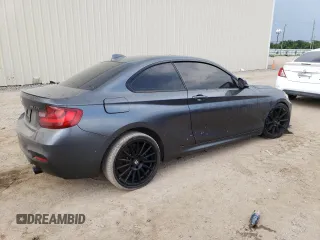 2015 BMW 2 Series M235i xDrive with VIN WBA1J9C59FVX98634, listed as a Copart auction lot 53407353 with 98,714 mi miles. Bid and sale history available at carsss.com. Image 3.