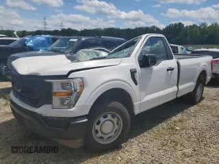 2021 Ford F-150 XL with VIN 1FTMF1CB0MKE51880, listed as a Copart auction lot 52877935 with 73,473 mi miles and Non repairable. Bid and sale history available at DreamBid. Image 1.