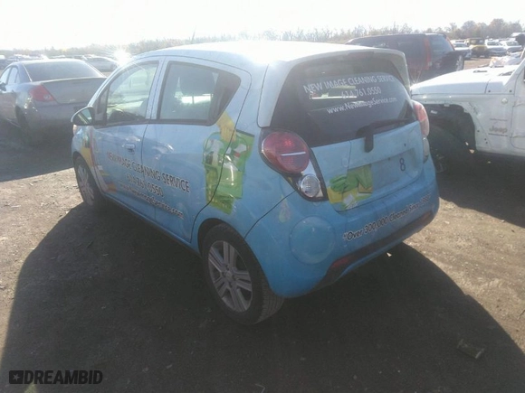 2015 Chevrolet Spark LS with VIN KL8CB6S93FC799312, listed as a IAAI auction lot 40803948 with 73,355 mi miles. Bid and sale history available at carsss.com. Image 3.