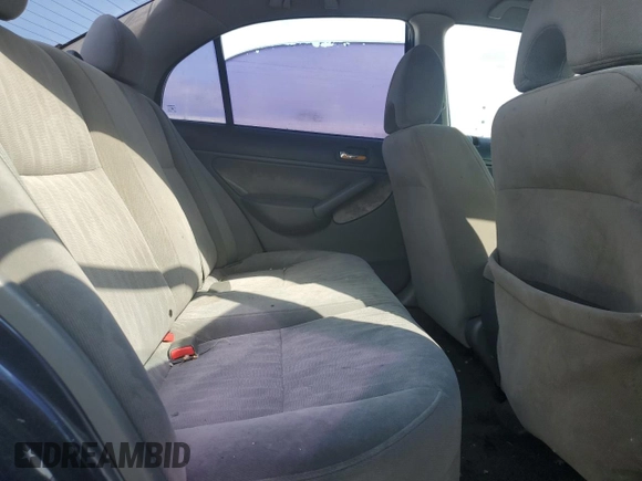 2005 Honda Civic LX z VIN 1HGES16595L031005, wystawiony jako Copart lot #55381195 z przebiegiem Nie podano mil oraz Szkoda całkowita • Salvage title. Historia ofert i sprzedaży dostępna na DreamBid. Obrazek 10.