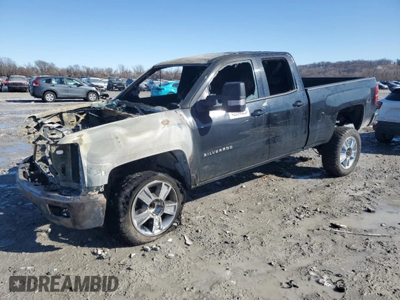 2014 Chevrolet Silverado 1500 Work Truck with VIN 1GCRCPEH5EZ337580, listed as a Copart auction lot 42264025 with Not Provided miles and Salvage Title. Bid and sale history available at DreamBid. Image 1.