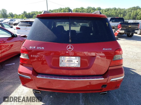 2011 Mercedes-Benz GLK 350 with VIN WDCGG8HB1BF614970, listed as a Copart auction lot 57534584 with 187,045 mi miles and Clean Title. Bid and sale history available at DreamBid. Image 6.