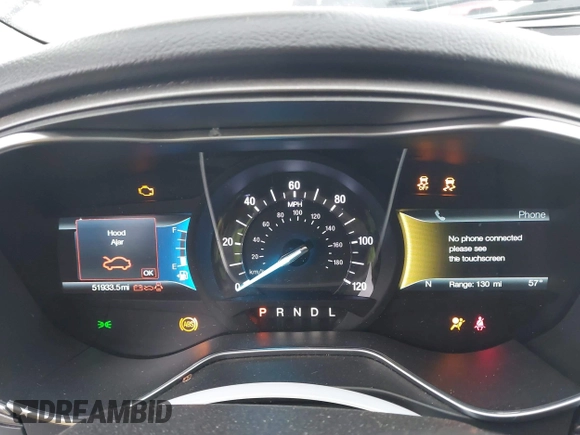 2018 Ford Fusion Energi SE with VIN 3FA6P0PU2JR277481, listed as a IAAI auction lot 41778140 with 51,933 mi miles. Bid and sale history available at carsss.com. Image 7.