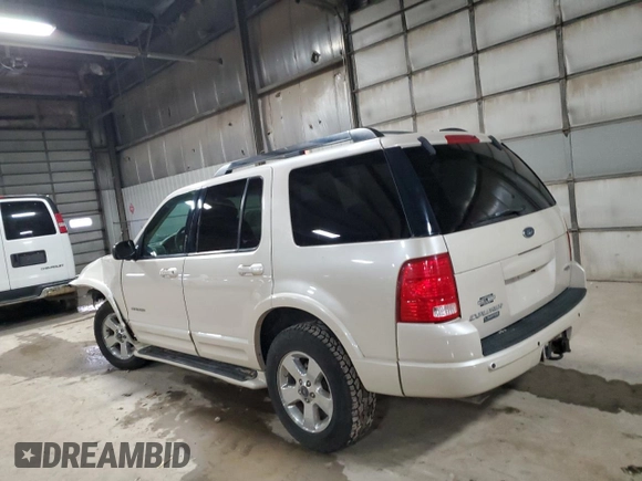 2005 Ford Explorer with VIN 1FMDU75K05ZA54907, listed as a Copart auction lot 80825574 with 154,681 mi miles and Salvage title. Bid and sale history available at DreamBid. Image 2.