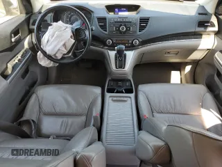 2013 Honda CR-V EX-L with VIN 2HKRM4H72DH645388, listed as a Copart auction lot 54915695 with 91,671 mi miles and Salvage Title. Bid and sale history available at DreamBid. Image 8.