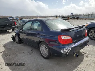 2005 Subaru Impreza Sedan (Natl) RS with VIN JF1GD67575H517284, listed as a Copart auction lot 47530485 with 156,944 mi miles and Salvage Title. Bid and sale history available at carsss.com. Image 2.