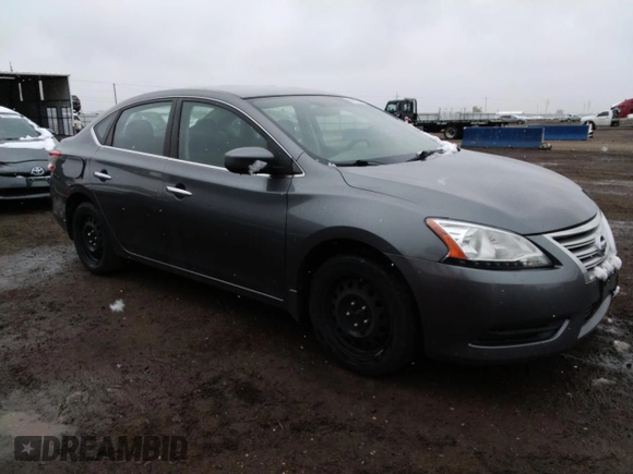 2015 Nissan Sentra SV with VIN 3N1AB7AP6FL679385, listed as a Copart auction lot 53828215 with 128,151 mi miles and Clean Title. Bid and sale history available at carsss.com. Image 4.