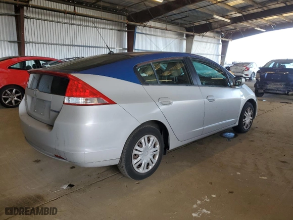 2010 Honda Insight LX with VIN JHMZE2H56AS020214, listed as a Copart auction lot 52058945 with 344,905 mi miles and Clean Title. Bid and sale history available at carsss.com. Image 3.