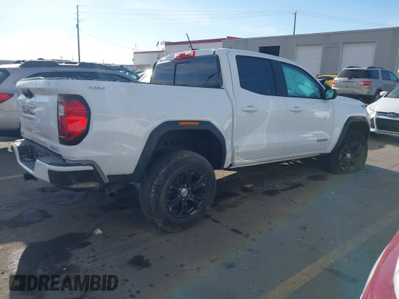 2024 GMC Canyon 4WD Elevation with VIN 1GTP6BEK1R1223920, listed as a IAAI auction lot 41101813 with 1 mi miles. Bid and sale history available at carsss.com. Image 4.