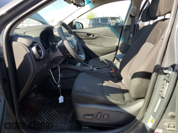 2023 Hyundai Kona SEL with VIN KM8K62AB5PU982920, listed as a Copart auction lot 50198635 with 14,550 mi miles and Salvage Title. Bid and sale history available at DreamBid. Image 7.