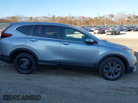 2020 Honda CR-V EX with VIN 2HKRW2H59LH665889, listed as a IAAI auction lot 40881386 with 22,540 mi miles. Bid and sale history available at carsss.com. Image 13.