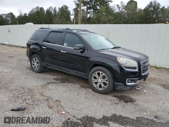 2016 GMC Acadia SLT with VIN 1GKKRSKD2GJ192752, listed as a Copart auction lot 80299884 with 111,552 mi miles and Salvage Title. Bid and sale history available at carsss.com. Image 4.