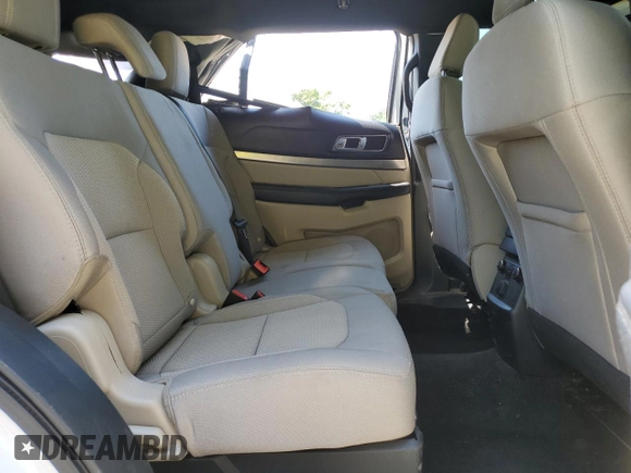2018 Ford Explorer XLT with VIN 1FM5K7D87JGB63533, listed as a Copart auction lot 61860215 with 80,294 mi miles and Salvage title. Bid and sale history available at DreamBid. Image 11.